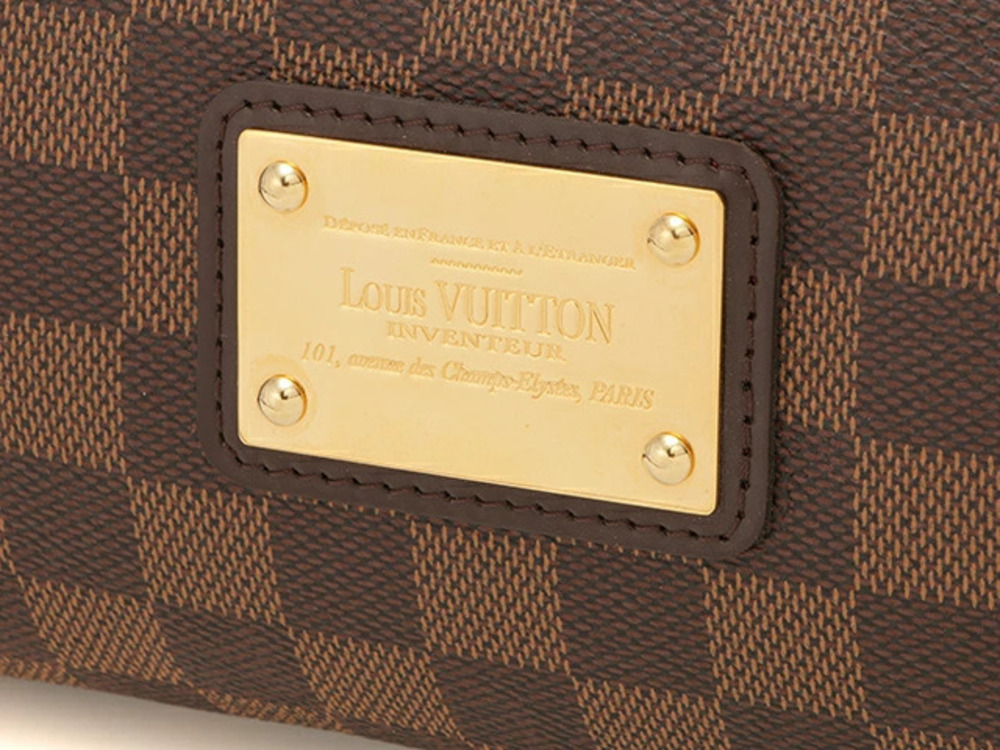 LOUIS VUITTON Shoulder Bag Eva Damier - Picture 6 of 9